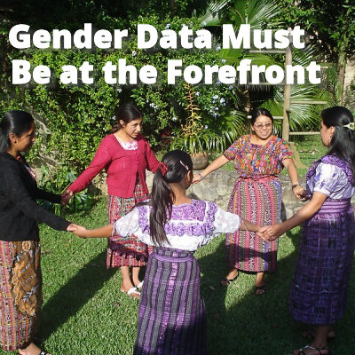 Gender Data Must Be at the Forefront