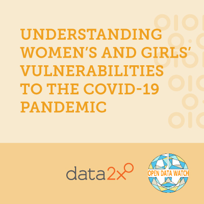 This in-depth report identifies lower-income countries where women and girls are most exposed to and most at risk from the COVID-19 pandemic and assesses countries' capability to respond, based on a gender vulnerability data dashboard.