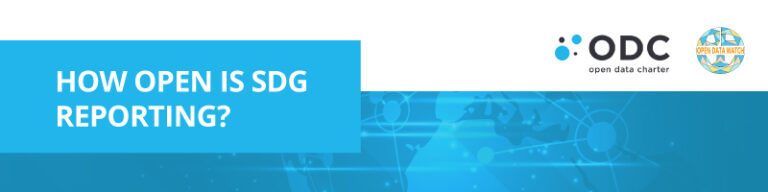How Open is SDG Reporting? – Open Data Watch