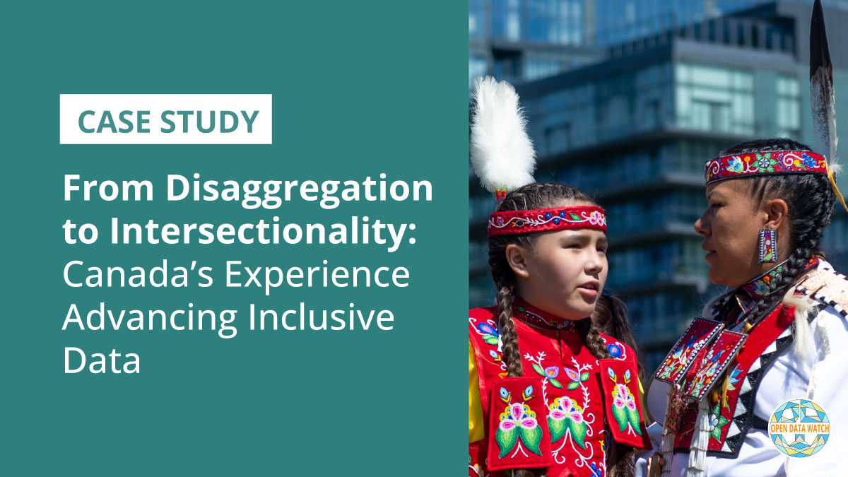 From Disaggregation to Intersectionality: Canada’s Experience Advancing ...