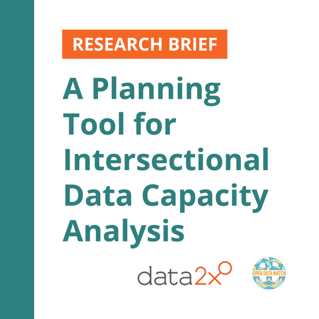 Only 1 out of 7 SDG indicators contain data disaggregated by more than one population characteristic, leaving many people in vulnerable interconnected situations invisible to natiional statisitics. This paper presents an actionable planning guide for gathering and using intersectional data.