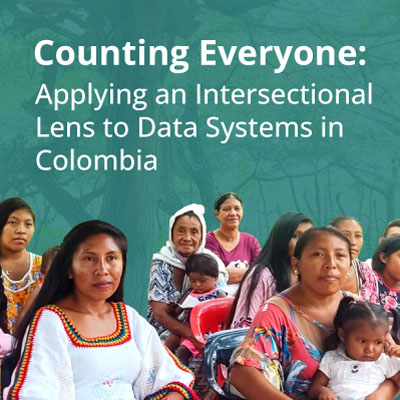 Based on desk reviews and interviews with national statistics officers, this case study examines seven dimensions of Colombia successfully incorporating intersectionality data as a national priority.