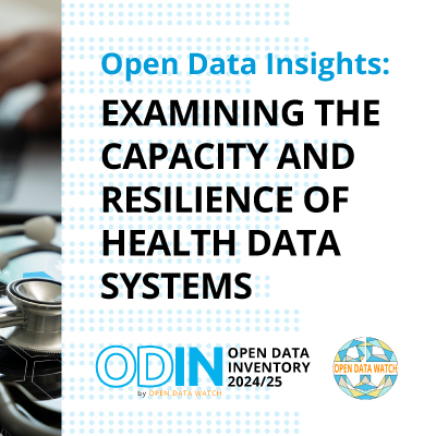 The Capacity and Resilience of Health Data Systems