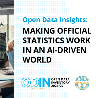 A growing share of citizens, journalists, and policymakers access official statistics through AI chat or assistants rather than official statistical websites. ODIN shows that years of investment in open data can create an important foundation for AI readiness.