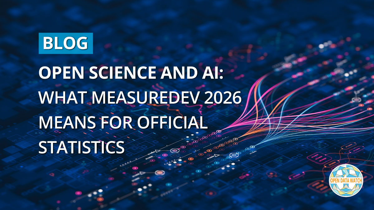 What MeasureDev 2026 Means for Official Statistics – Open Data Watch