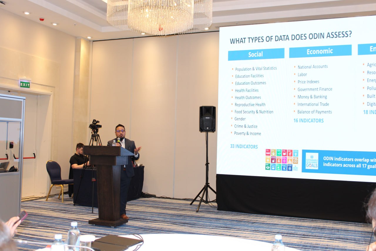 Data Manager, Jamison Henniger, presents the Open Data Inventory.